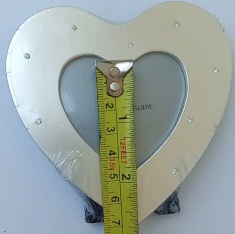 Vintage Sealed Heart Shaped Picture Frame